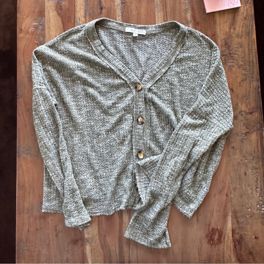 Erin + Ali loose fitting cardigan